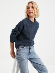Джемпер Trendyol модель TWOAW22KZ0758/Mavi Фото