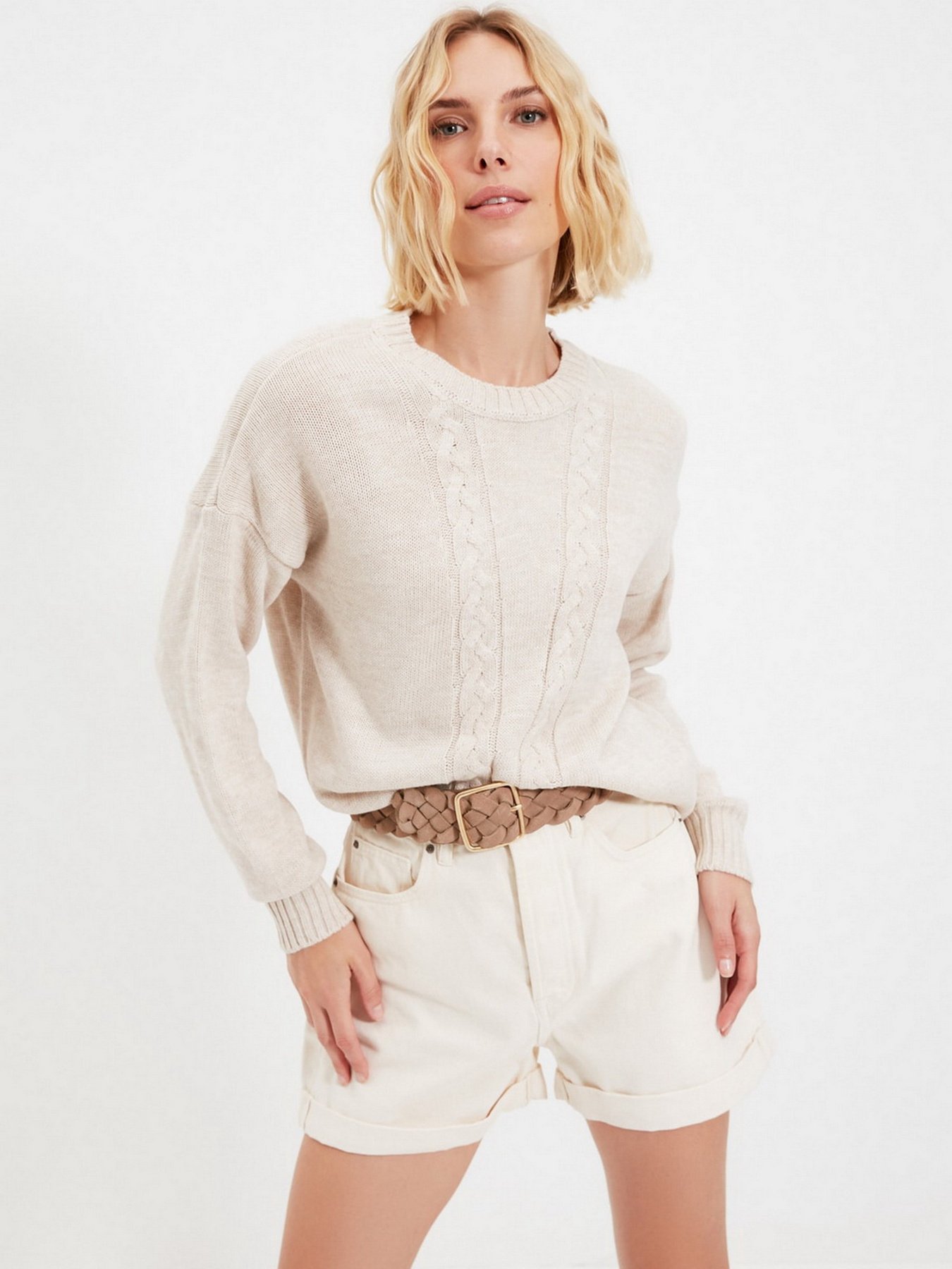 Джемпер Trendyol модель TWOAW22KZ0758/Tas Фото