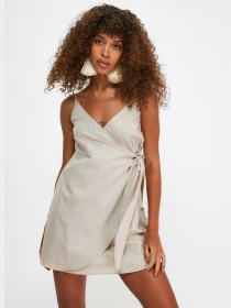 Платье мини Trendyol модель TBESS21EL4254/Bej Фото