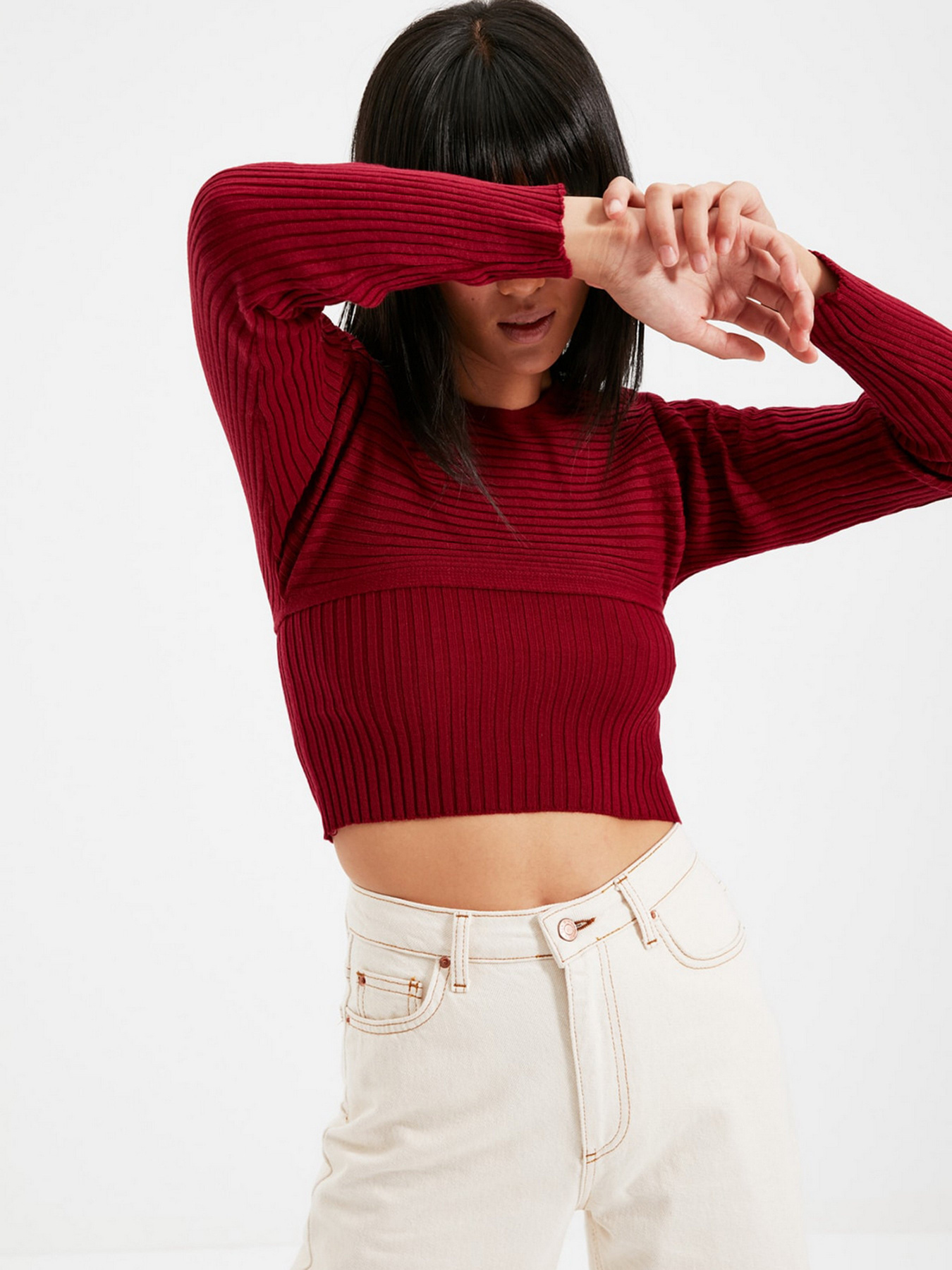 Джемпер Trendyol модель TWOAW22KZ0773/Bordo Фото