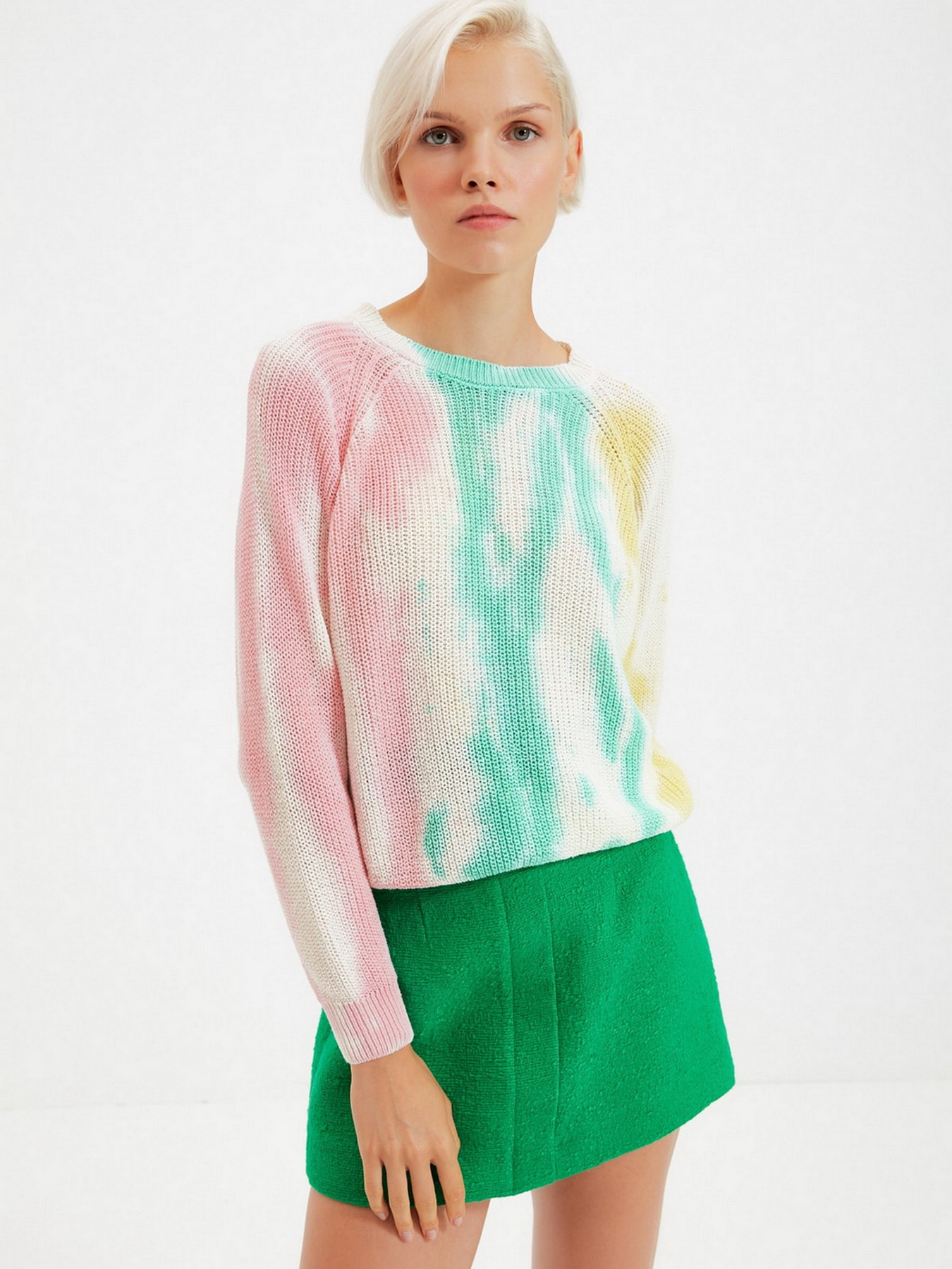 Джемпер Trendyol модель TWOAW22KZ0782/Yesil Фото