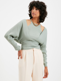Джемпер Trendyol модель TWOAW22KZ0865/Mint Фото
