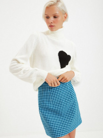 Свитер Trendyol модель TWOAW22KZ0894/Ekru Свитер Trendyol модель TWOAW22KZ0894/Ekru Фото