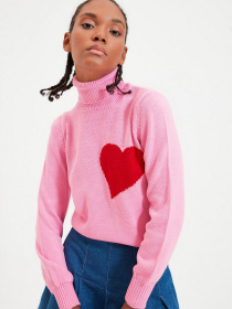 Свитер Trendyol модель TWOAW22KZ0894/Pembe Фото