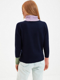Свитер Trendyol модель TWOAW22KZ0940/Lacivert Свитер Trendyol модель TWOAW22KZ0940/Lacivert Фото