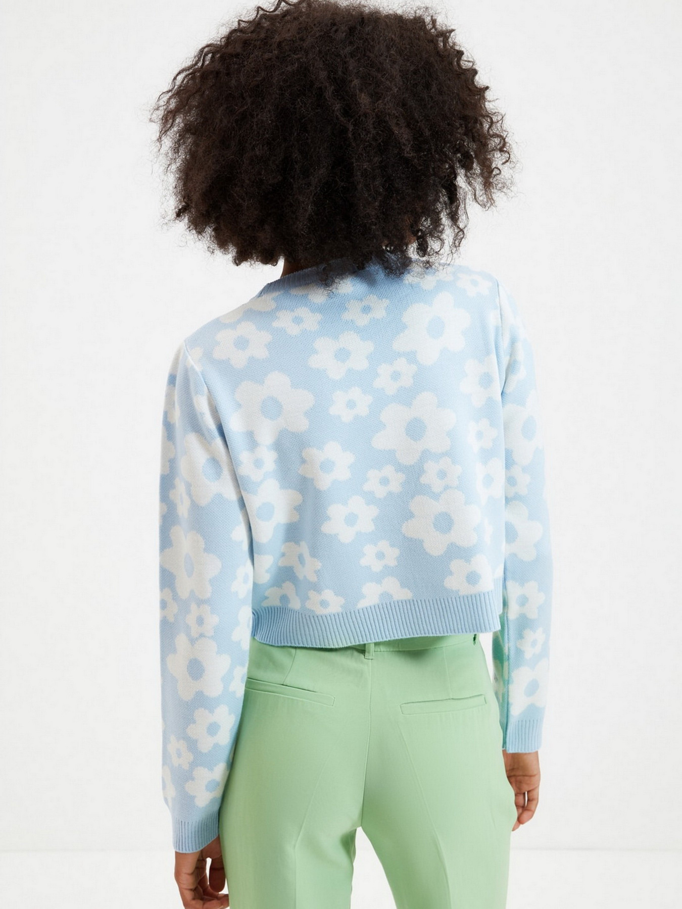 Джемпер Trendyol модель TWOAW22KZ0952/ACik Mavi Джемпер Trendyol модель TWOAW22KZ0952/ACik Mavi Фото