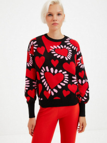 Свитер Trendyol модель TWOAW22KZ1117/Siyah Фото