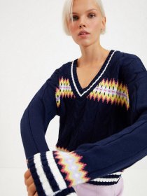 Джемпер Trendyol модель TWOAW22KZ1120/Lacivert Фото