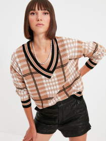 Джемпер Trendyol модель TWOAW22KZ1123/Camel Фото