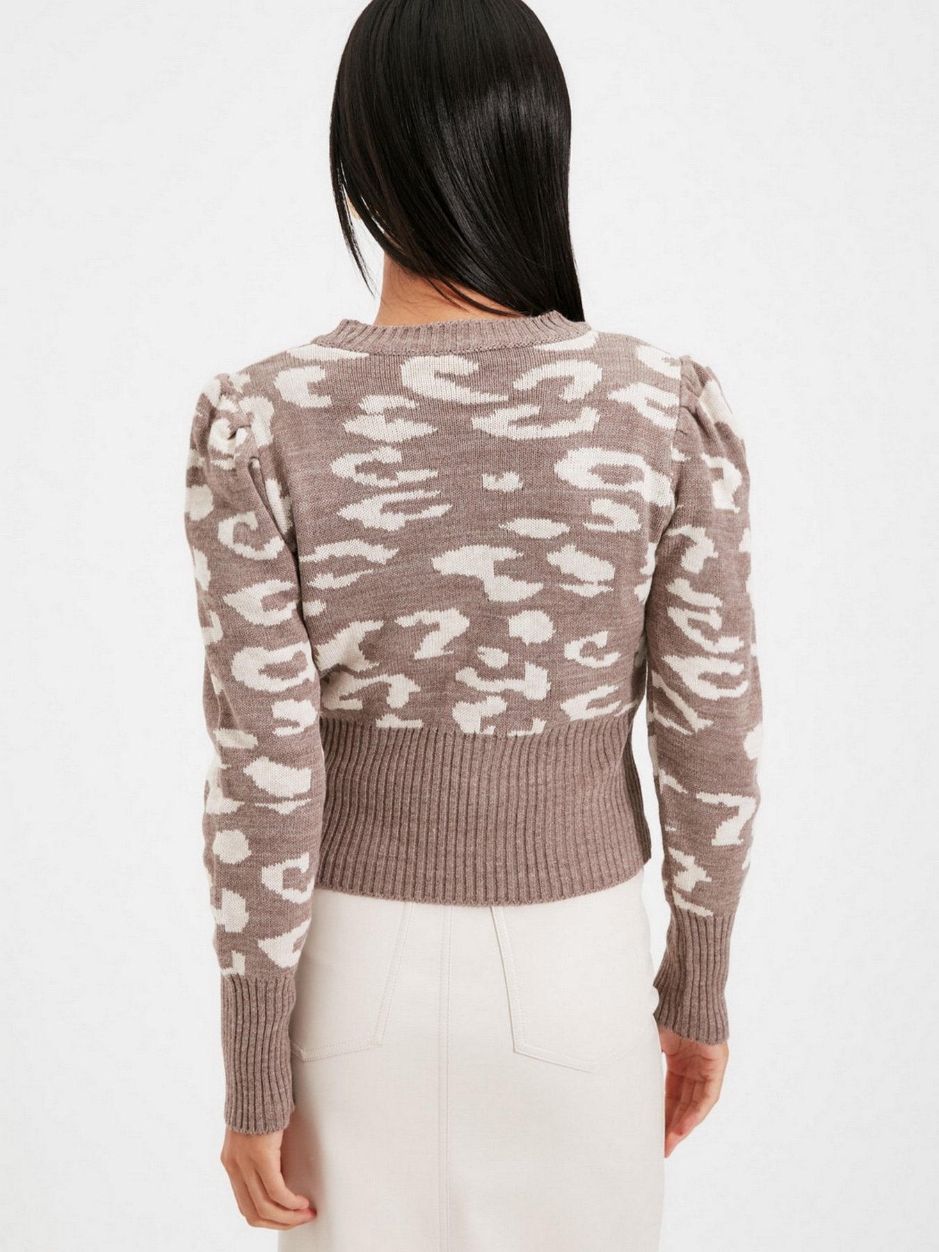 Свитер Trendyol модель TWOAW22KZ1129/Vizon Фото