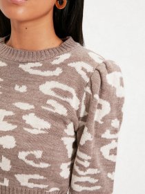 Свитер Trendyol модель TWOAW22KZ1129/Vizon Фото