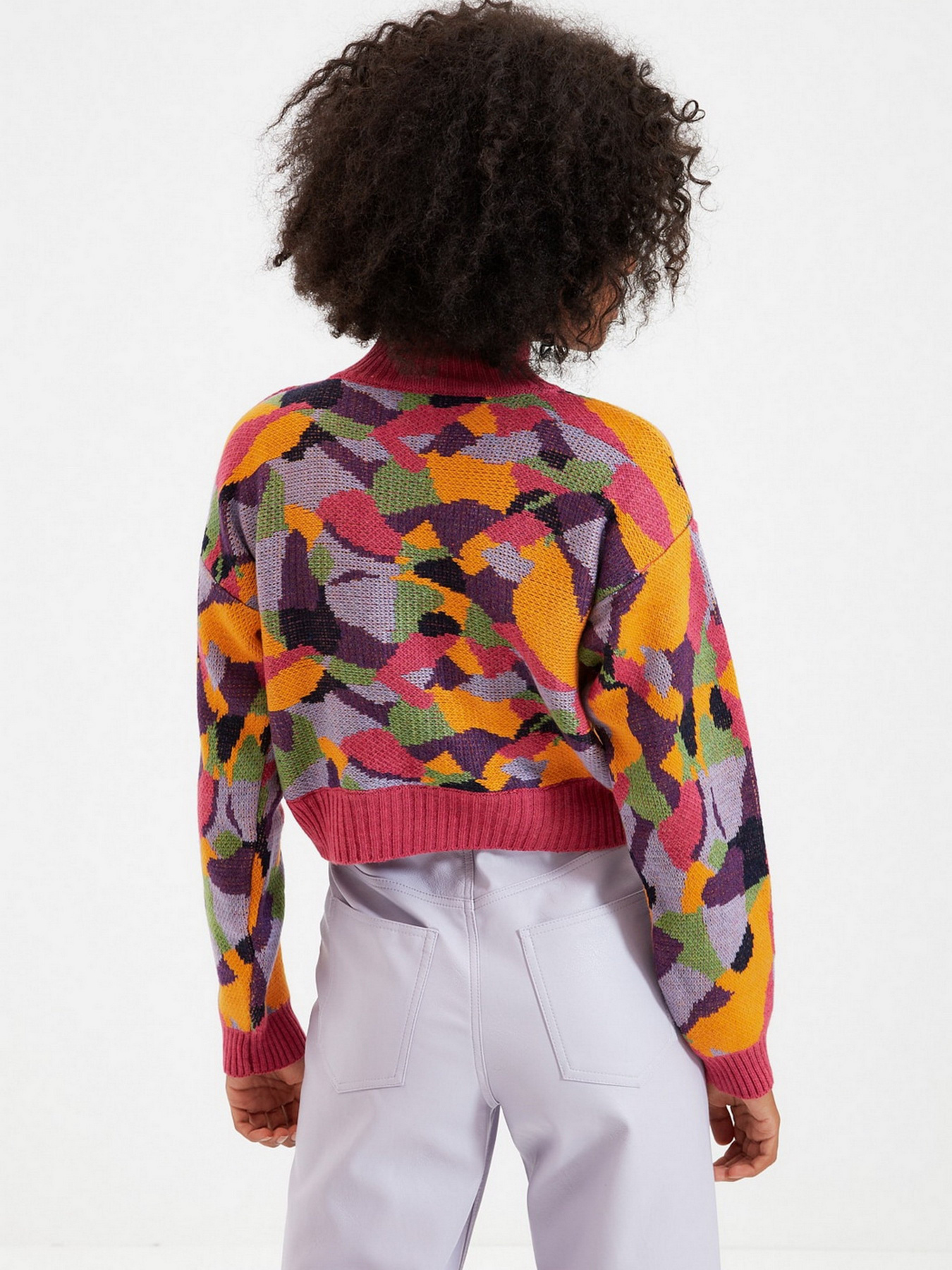 Свитер Trendyol модель TWOAW22KZ1164/Pembe Фото