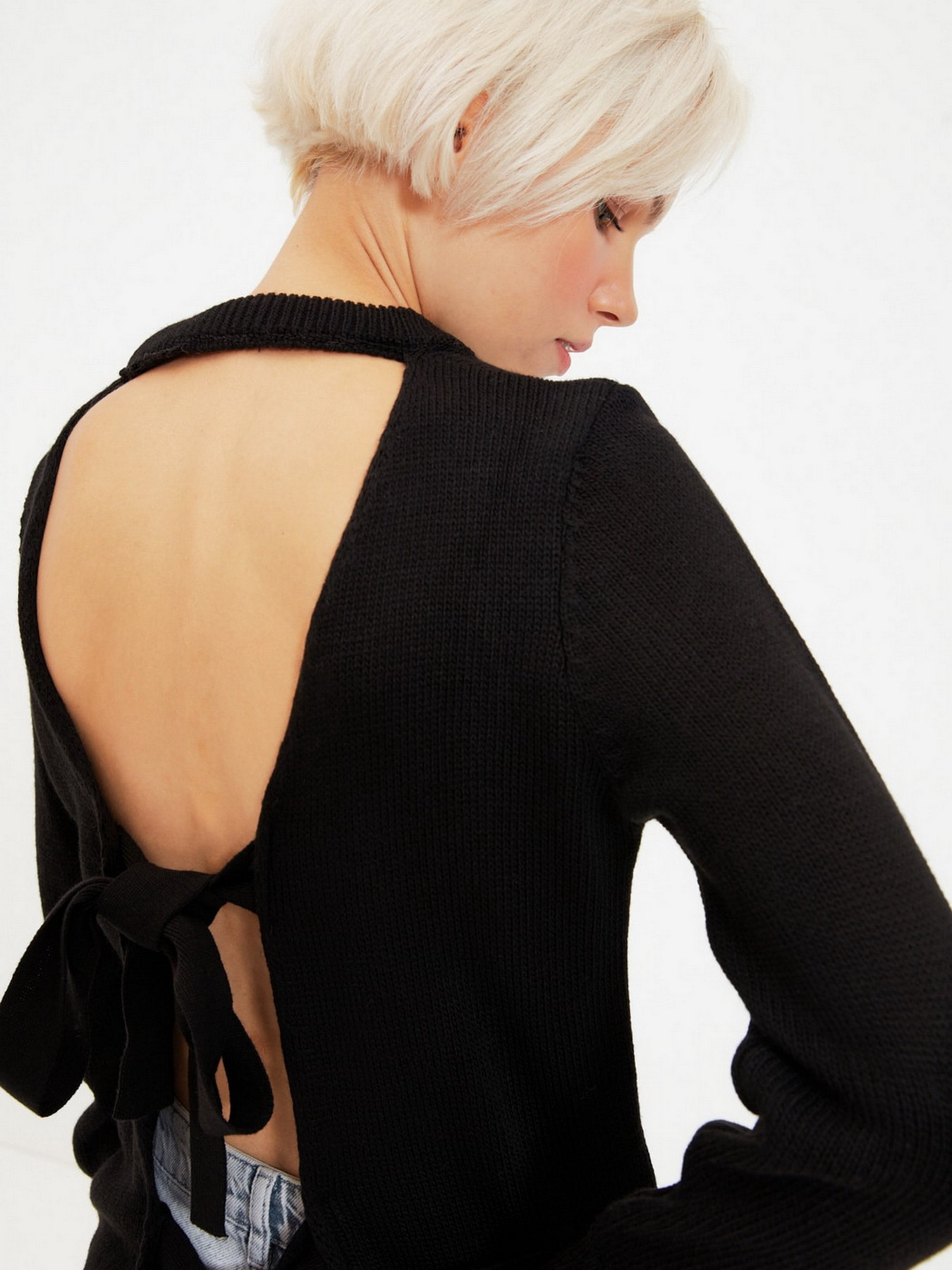 Джемпер Trendyol модель TWOAW22KZ1195/Siyah Фото