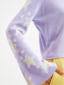 Свитер Trendyol модель TWOAW22KZ1213/Lila Фото