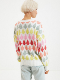 Свитер Trendyol модель TWOAW22KZ1214/Cok Renkli Фото