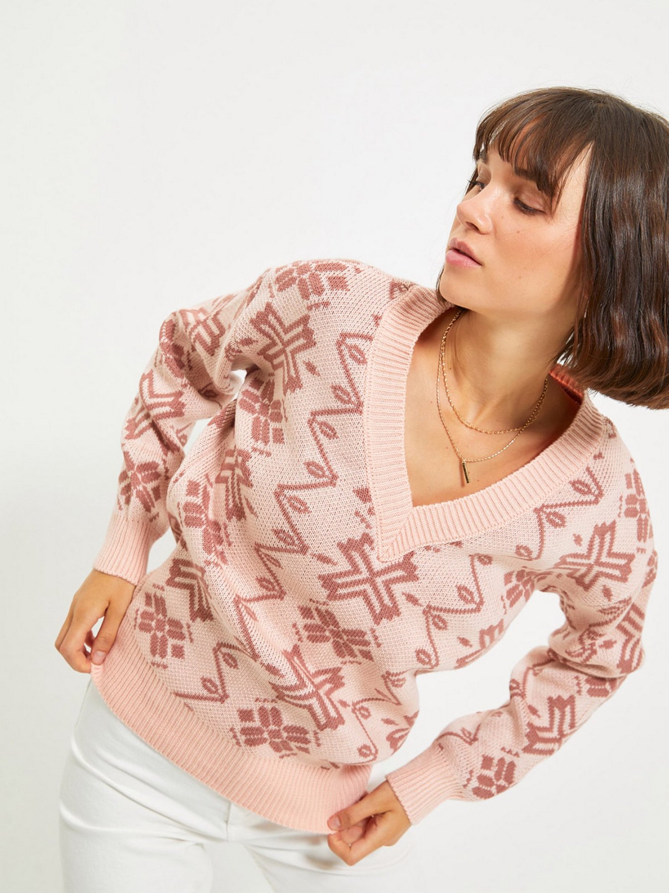 Светр Trendyol модель TWOAW22KZ1215/Pudra Фото