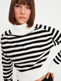 Свитер Trendyol модель TWOAW22KZ1216/Ekru Свитер Trendyol модель TWOAW22KZ1216/Ekru Фото