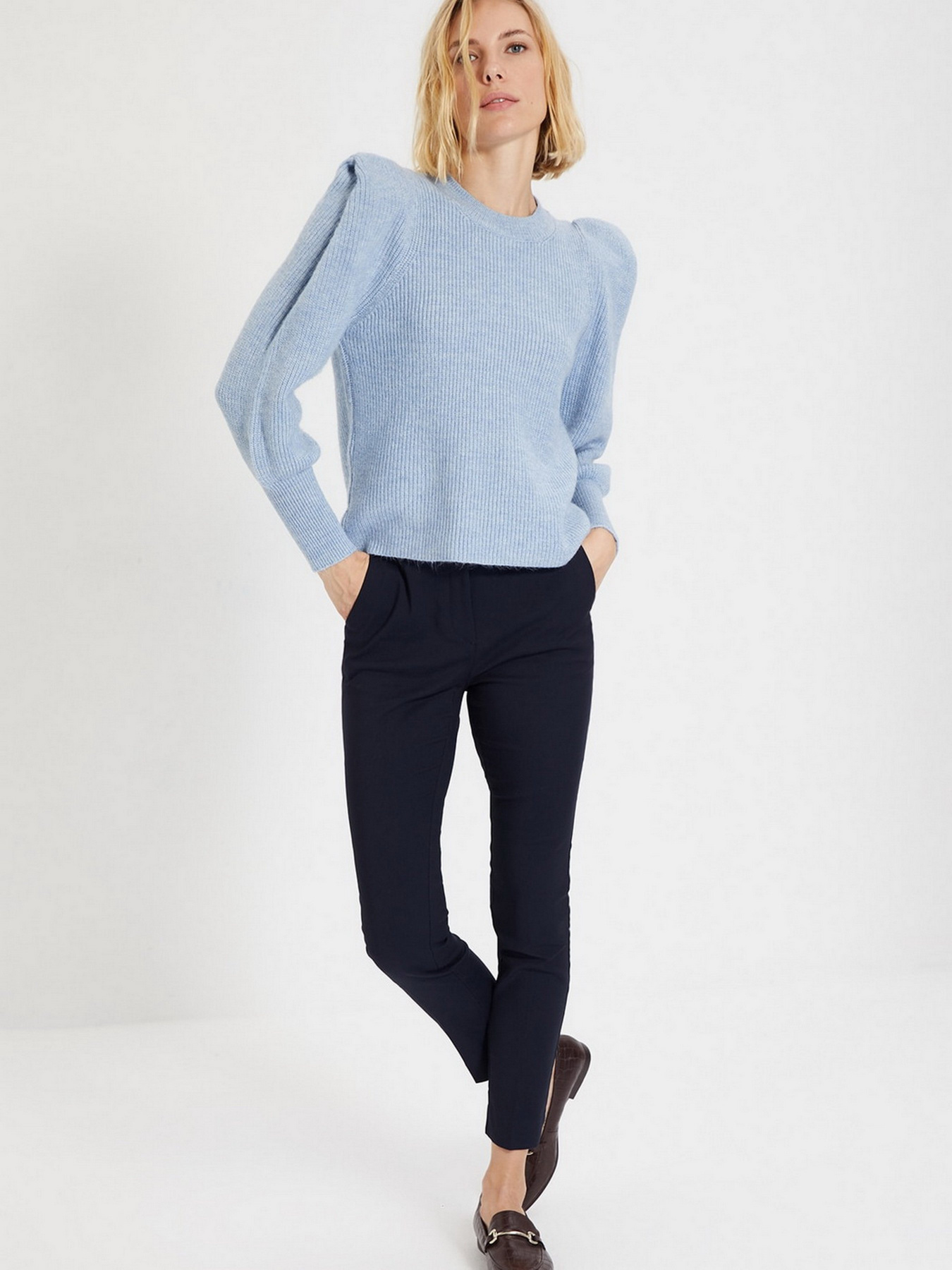 Свитер Trendyol модель TWOAW22KZ1304/ACik Mavi Фото