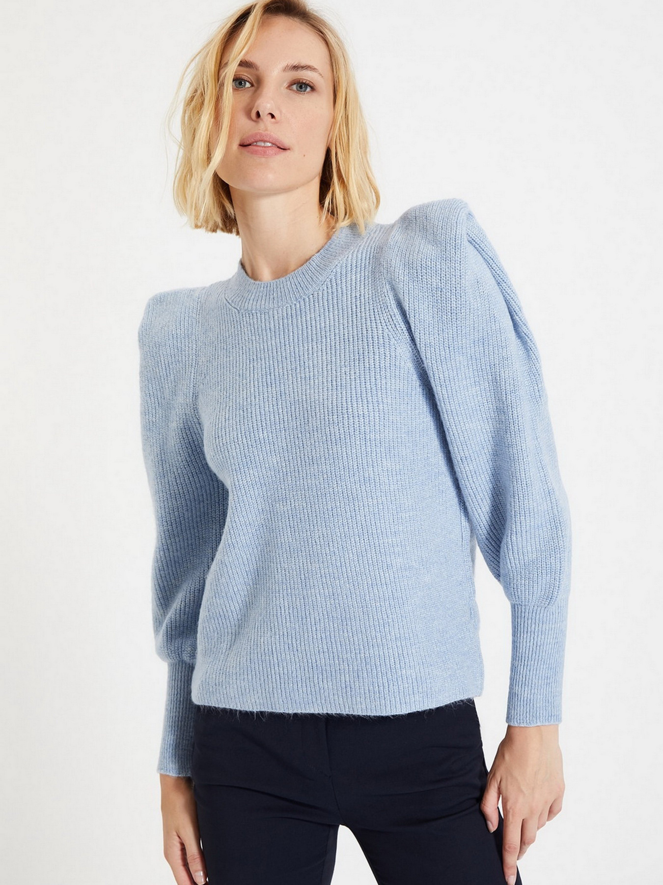 Свитер Trendyol модель TWOAW22KZ1304/ACik Mavi Фото