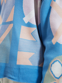 Свитер Trendyol модель TWOAW22KZ1356/Mavi Свитер Trendyol модель TWOAW22KZ1356/Mavi Фото