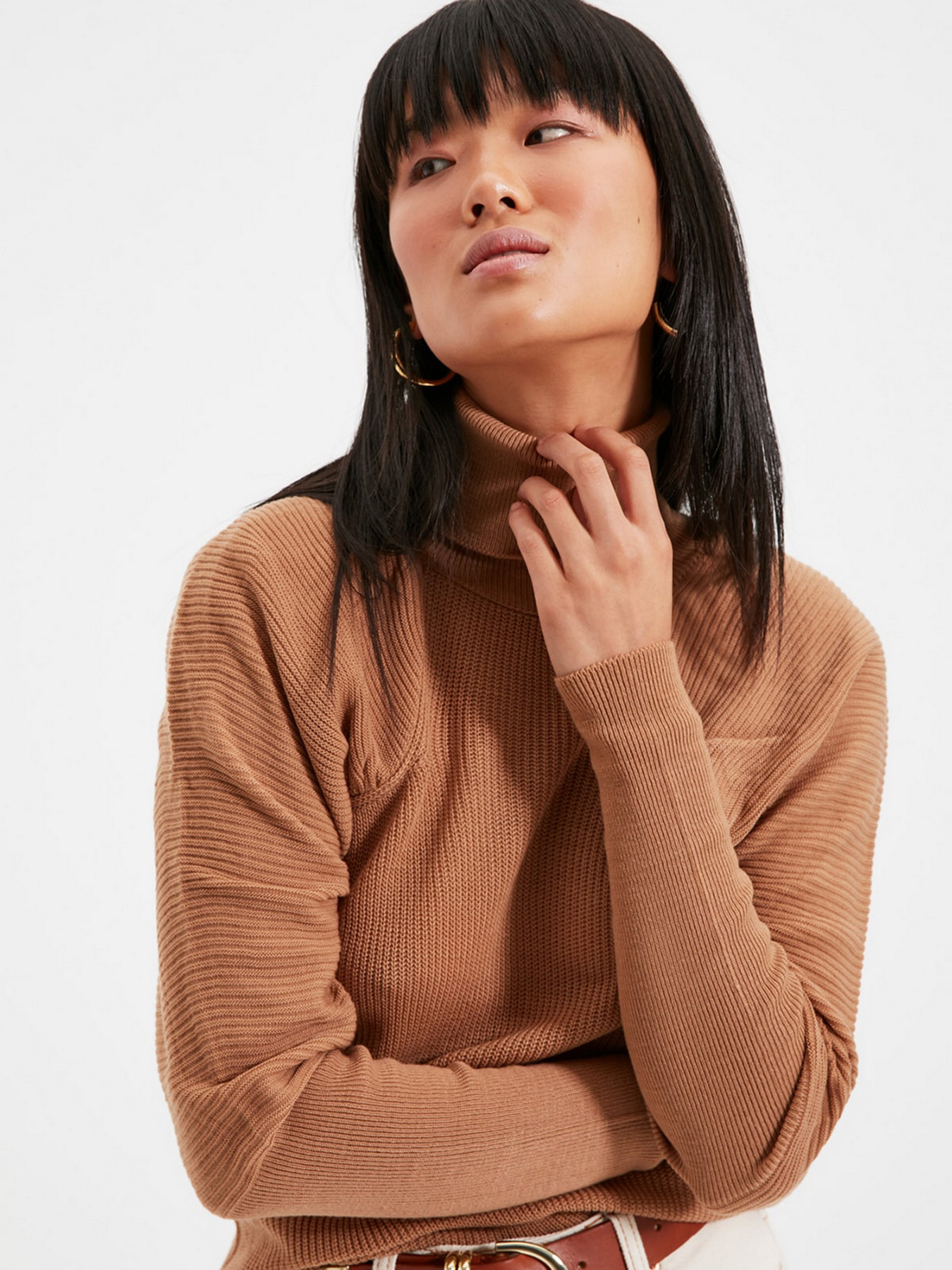 Водолазка Trendyol модель TWOAW22KZ1358/Camel Фото