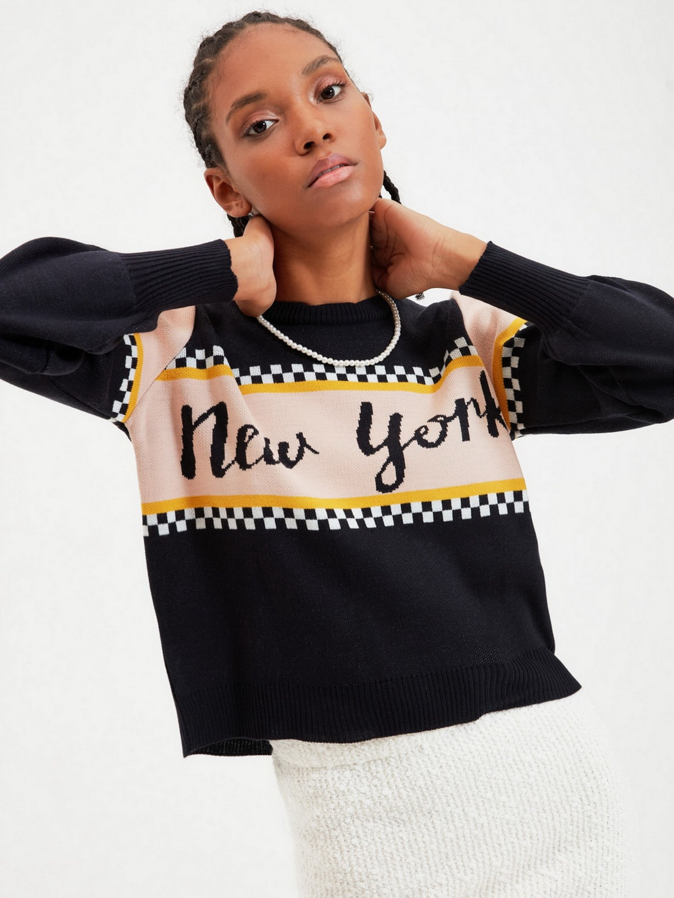 Свитер Trendyol модель TWOAW22KZ1359/Lacivert Свитер Trendyol модель TWOAW22KZ1359/Lacivert Фото