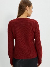 Свитер Trendyol модель TWOAW22KZ1362/Bordo Фото