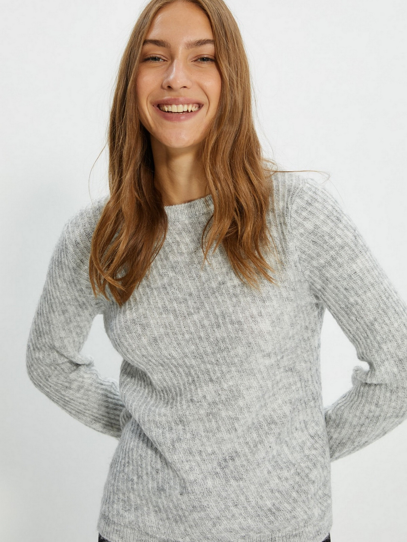 Свитер Trendyol модель TWOAW22KZ1362/Gri Фото