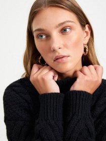 Свитер Trendyol модель TWOAW22KZ1381/Siyah Фото