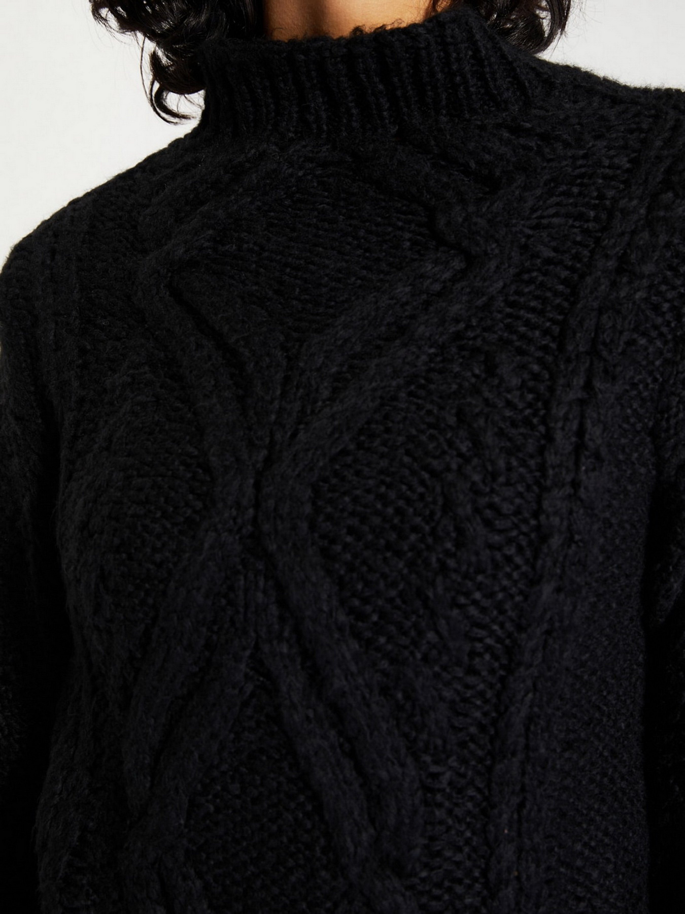 Свитер Trendyol модель TWOAW22KZ1388/Siyah Фото