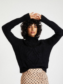 Свитер Trendyol модель TWOAW22KZ1388/Siyah Фото