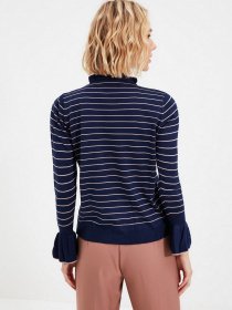 Джемпер Trendyol модель TWOAW22KZ1389/Lacivert Джемпер Trendyol модель TWOAW22KZ1389/Lacivert Фото