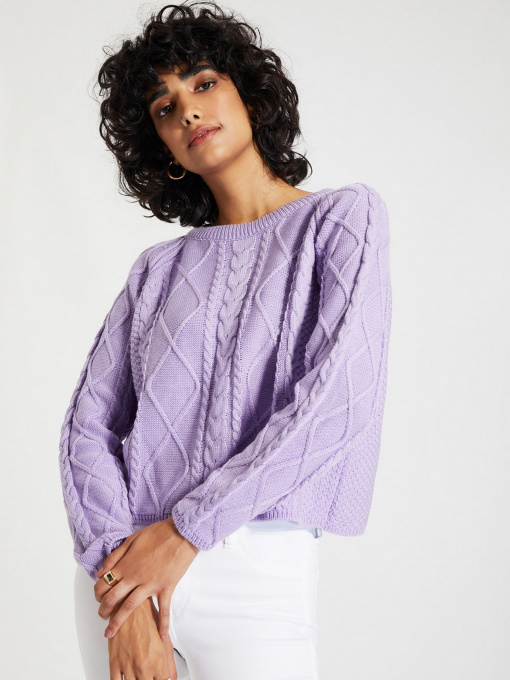 Светр Trendyol модель TWOAW22KZ1435/Lila Фото