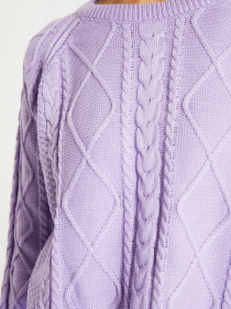 Свитер Trendyol модель TWOAW22KZ1435/Lila Фото