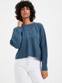 Свитер Trendyol модель TWOAW22KZ1435/Petrol Фото