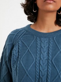 Свитер Trendyol модель TWOAW22KZ1435/Petrol Фото