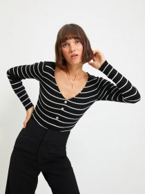 Боди и корсеты Trendyol модель TWOAW22KZ1482/Siyah Фото