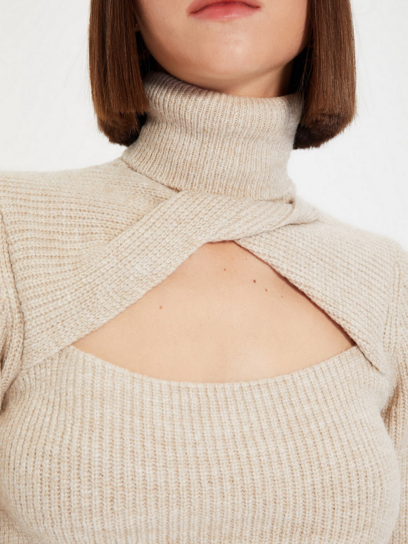 Свитер Trendyol модель TWOAW22KZ1485/Tas Свитер Trendyol модель TWOAW22KZ1485/Tas Фото