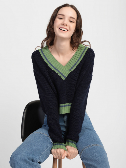 Джемпер Trendyol модель TWOAW22KZ1492/Lacivert Фото