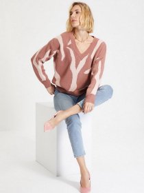 Свитер Trendyol модель TWOAW22KZ1648/Gul Kurusu Фото