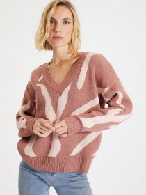 Свитер Trendyol модель TWOAW22KZ1648/Gul Kurusu Фото