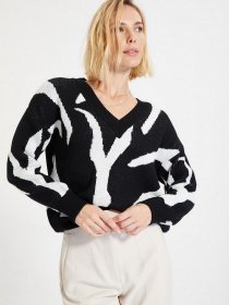 Свитер Trendyol модель TWOAW22KZ1648/Siyah Фото