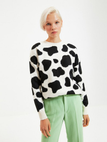 Свитер Trendyol модель TWOAW22KZ1652/Ekru Фото