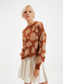 Светр Trendyol модель TWOAW22KZ1652/Kahverengi Фото