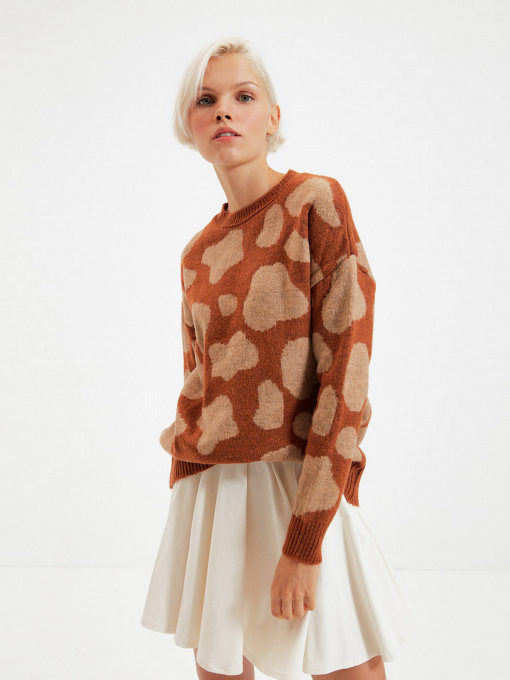 Свитер Trendyol модель TWOAW22KZ1652/Kahverengi Фото