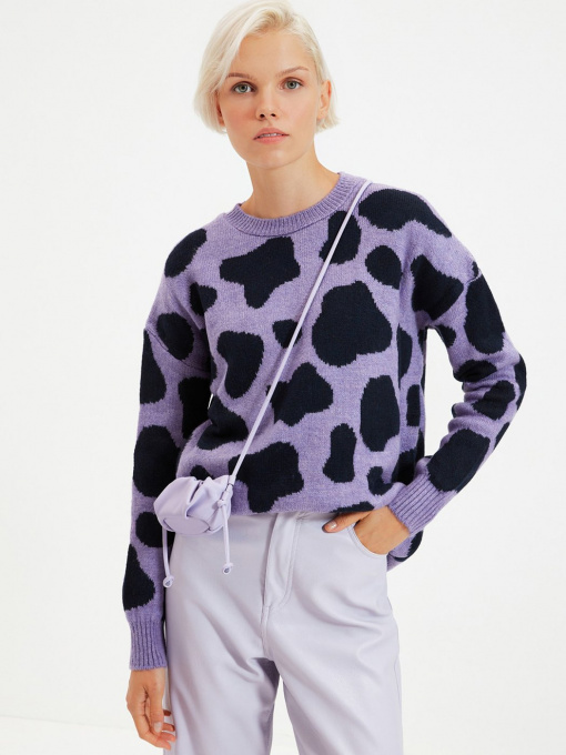 Светр Trendyol модель TWOAW22KZ1652/Lila Фото