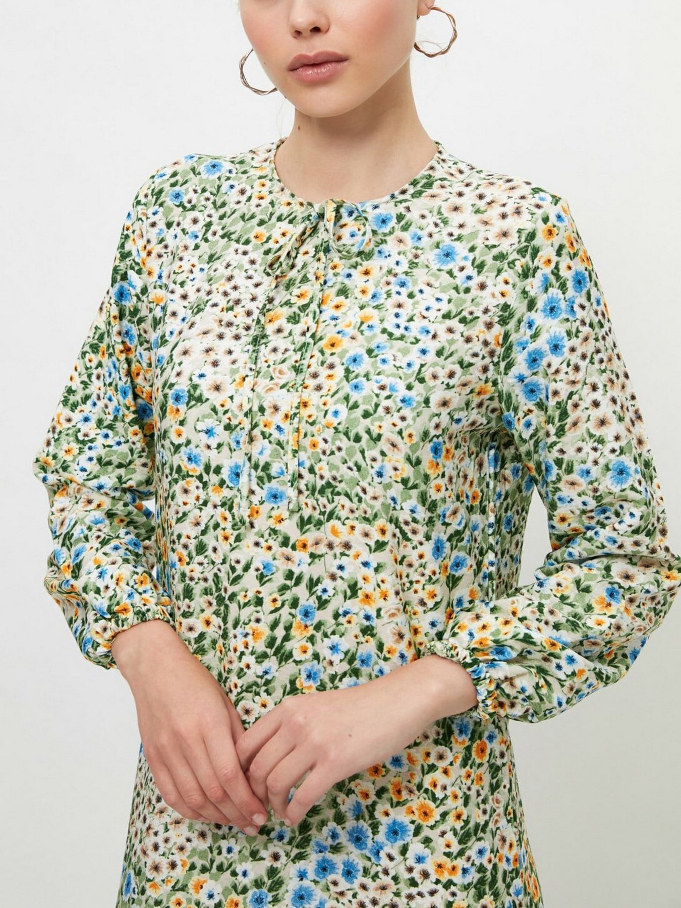 Платье макси Trendyol модель TCTSS21EL3944/Yesil Платье макси Trendyol модель TCTSS21EL3944/Yesil Фото