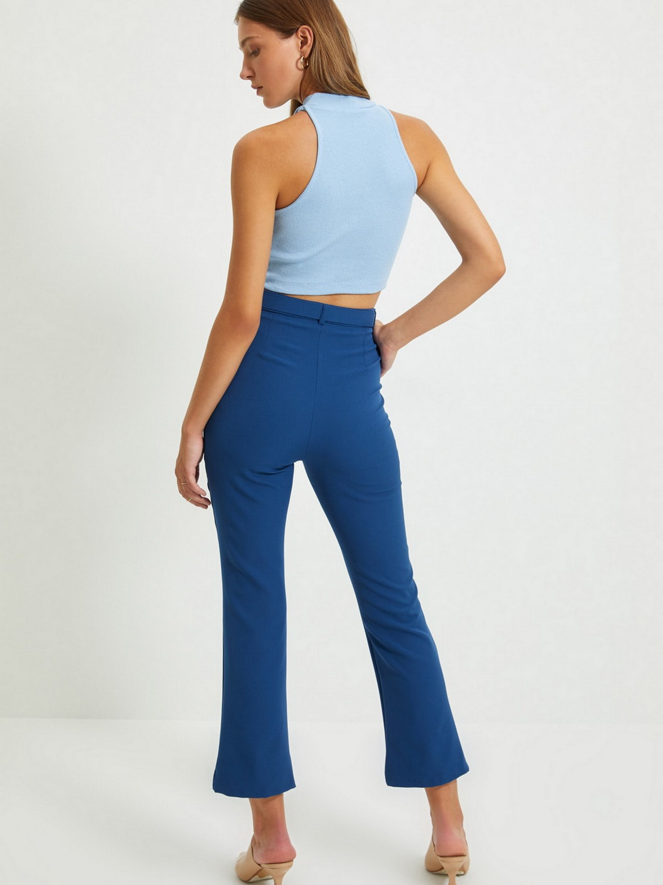 Кюлоти Trendyol модель TWOAW22PL0029/Indigo Фото