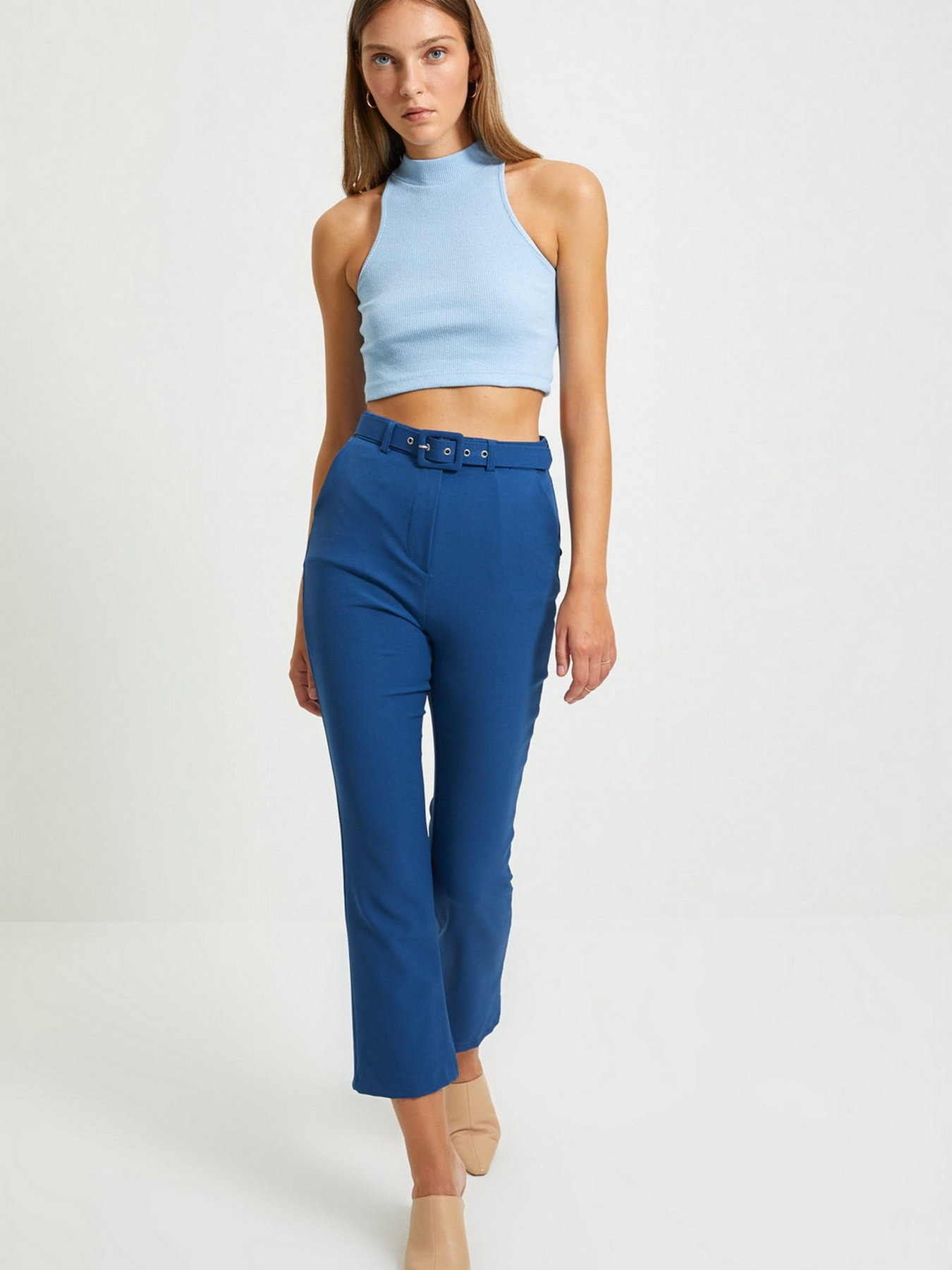 Кюлоти Trendyol модель TWOAW22PL0029/Indigo Фото