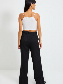 Брюки палаццо Trendyol модель TWOAW22PL0059/Siyah Фото